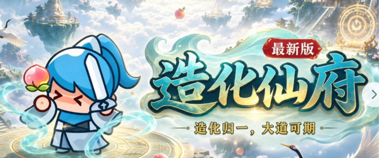 造化仙府买断版福利宣传图